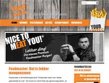 Tablet Screenshot of foodmaster.nl